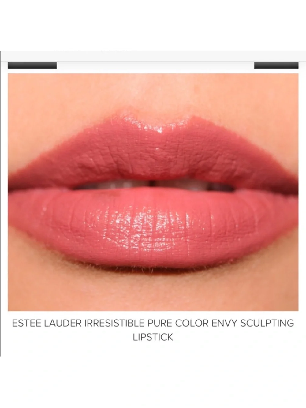 ESTEE LAUDER 440 Irresistible Pure Color Lipstick Full Size Black Lipstick NWOB